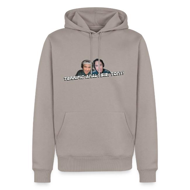 TERRIFIC ANALYSIS, TONY! (WITH GLOW)