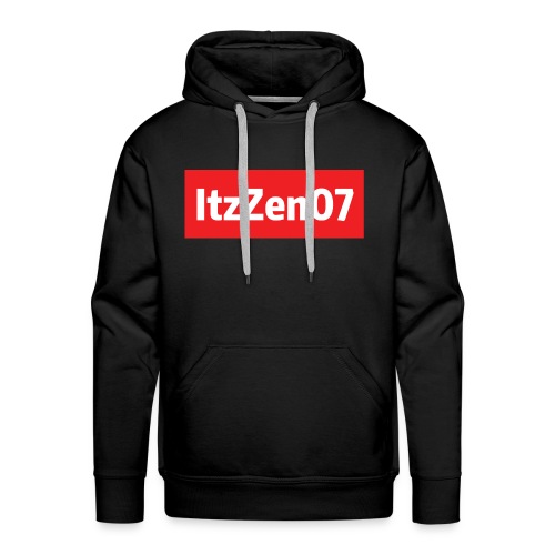 ItzZen07 Red Logo - Men's Premium Hoodie