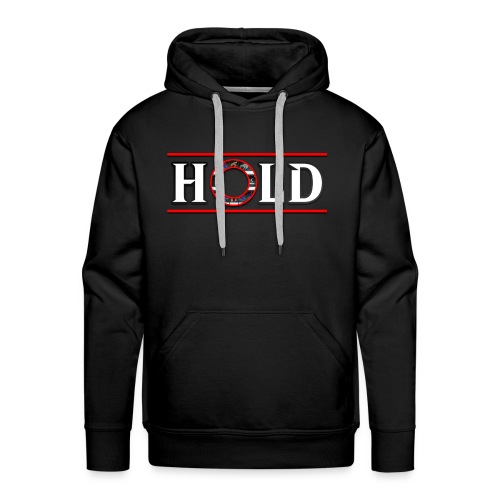 BIG HOLD Filled Circle + OMIllionnaire Filled - Men's Premium Hoodie