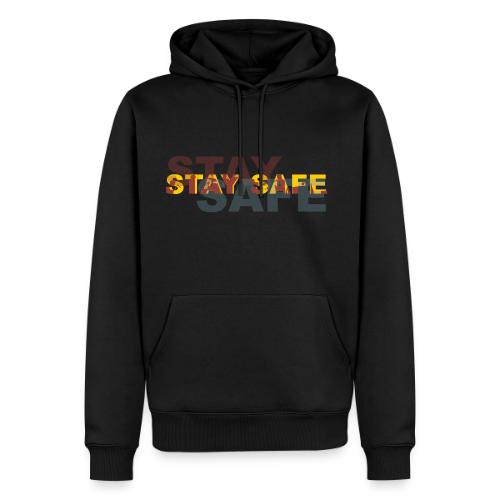 Stay Safe face mask - Men's Premium Hoodie