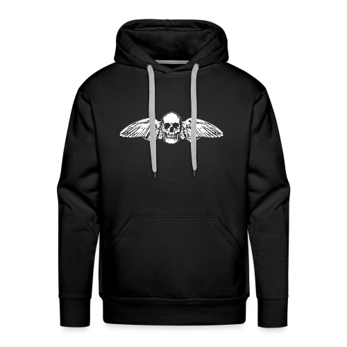 Skull + Wings - Men's Premium Hoodie
