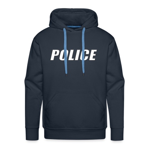 Police White - Men's Premium Hoodie