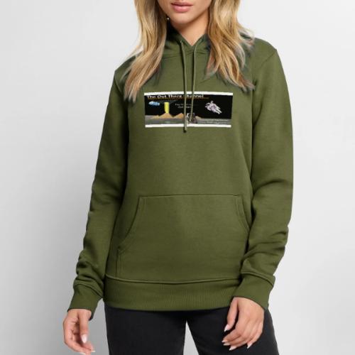 UFO Pyramids TheOutThereChan with large crew back - Men's Premium Hoodie