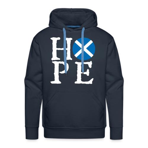 Light HOPE St A Cross - Men's Premium Hoodie