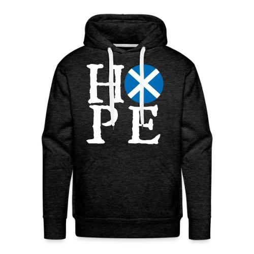 Light HOPE St A Cross - Men's Premium Hoodie