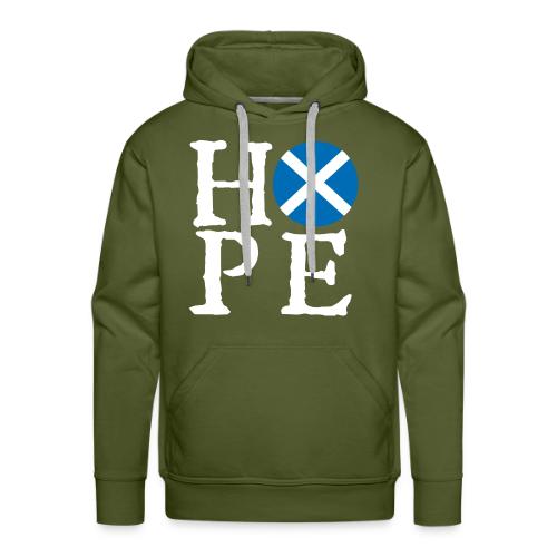 Light HOPE St A Cross - Men's Premium Hoodie