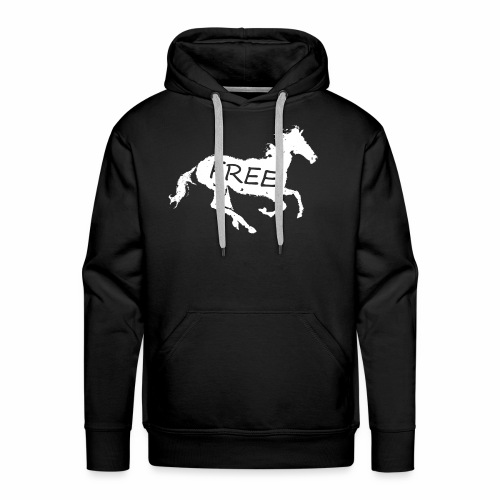 Free like a Horse - Men's Premium Hoodie