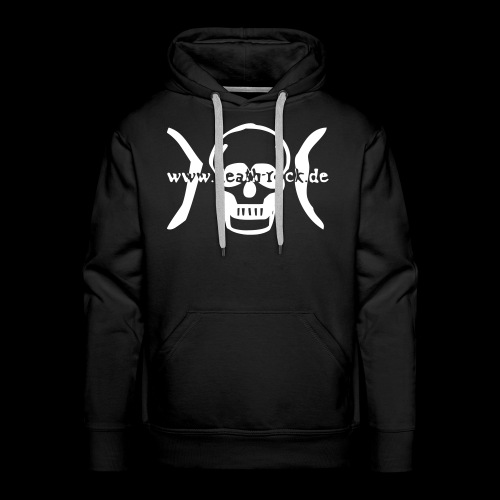death-rock.de Logo - Men's Premium Hoodie