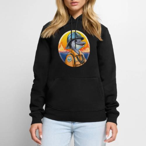 Dolphin Firefighter - Men's Premium Hoodie