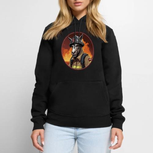 Donkey Firefighter - Men's Premium Hoodie