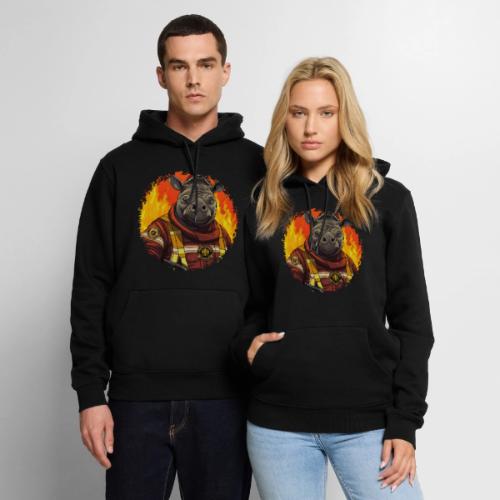Fireman rhino - Men's Premium Hoodie