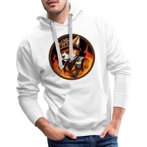 Fox Firefighter - Men's Premium Hoodie