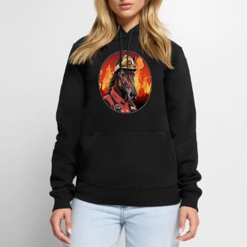 Horses Firefighter / fireman horse - Men's Premium Hoodie