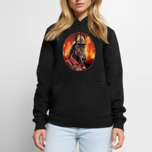 Horses Firefighter / fireman horse - Men's Premium Hoodie