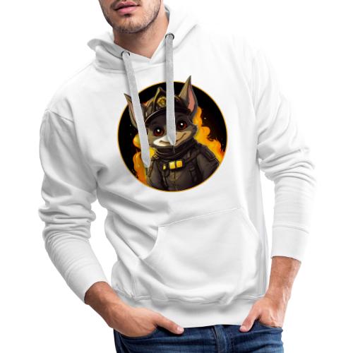 Firefighter bat - Men's Premium Hoodie