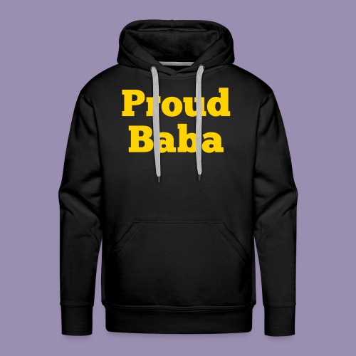 Proud Baba - Men's Premium Hoodie