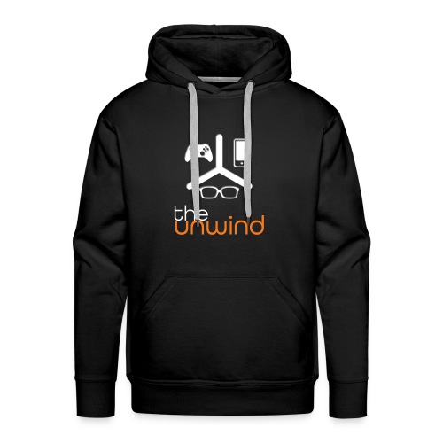 The Unwind (Orange) - Men's Premium Hoodie