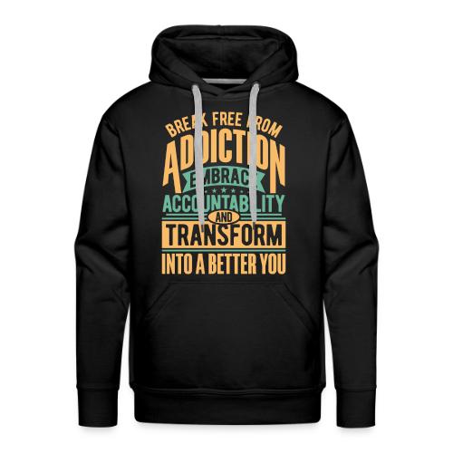 Break free from addiction - Men's Premium Hoodie