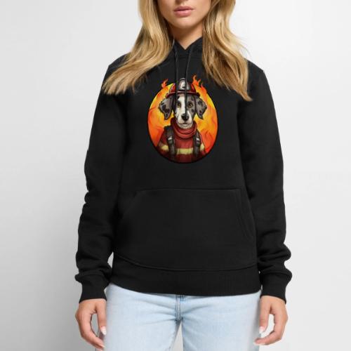 Dog Firefighter - Men's Premium Hoodie