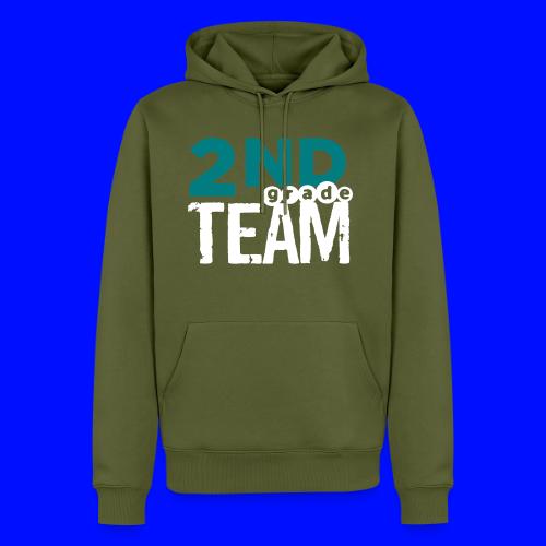 Bold 2nd Grade Team Teacher T Shirts - Men's Premium Hoodie