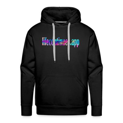 Lifecontinues.app1 - Men's Premium Hoodie