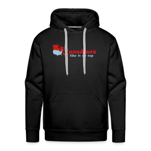 Canadians like it on top - Men's Premium Hoodie