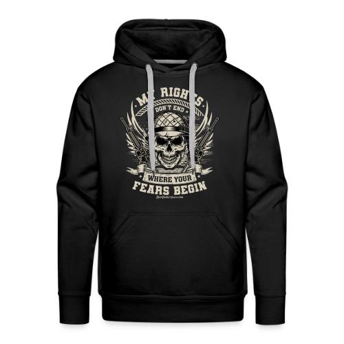 My Rights Don't End Where Your Fears Begin - Men's Premium Hoodie