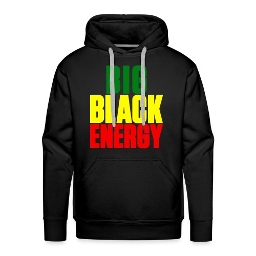 Big Black Energy - Men's Premium Hoodie