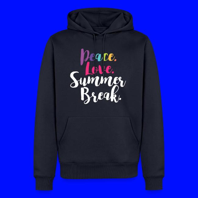 Peace Love Summer Break Teacher T-Shirts