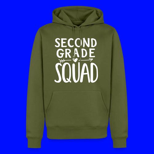 Second Grade Squad Teacher Team T-Shirts - Men's Premium Hoodie