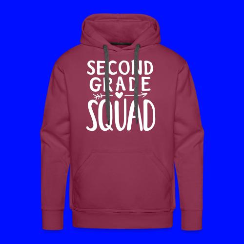 Second Grade Squad Teacher Team T-Shirts - Men's Premium Hoodie