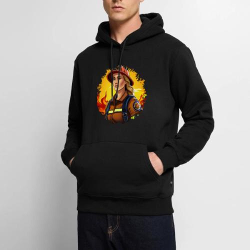 Firefighter firewomen - Men's Premium Hoodie