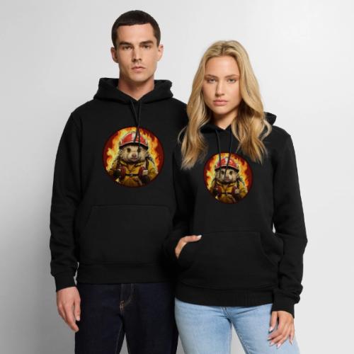 Hedgehog Firefighter - Men's Premium Hoodie