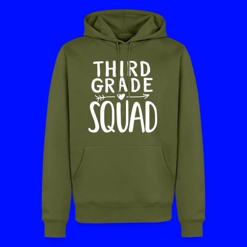 Third Grade Squad Teacher Team T-Shirts - Men's Premium Hoodie