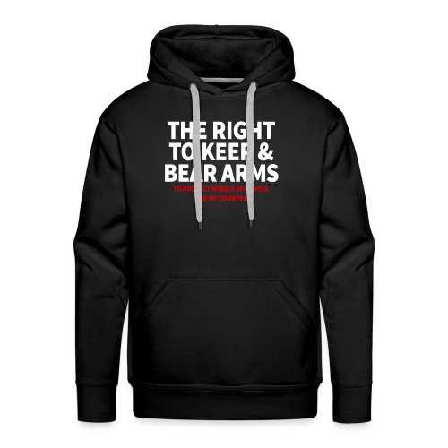 Right To Bear Arms - Men's Premium Hoodie