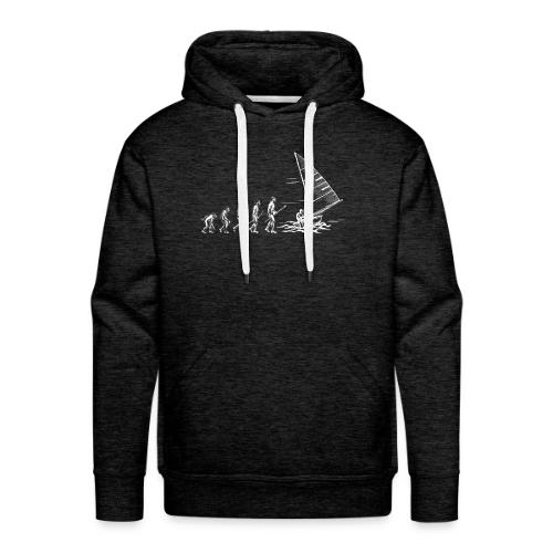 Human Evolution Timeline - Men's Premium Hoodie