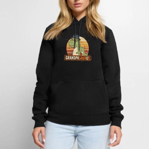 GrandpaSaurus Sunset Duo - Men's Premium Hoodie