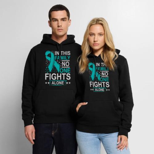 Wellness Collection - Family, No-one Fights Alone - Men's Premium Hoodie