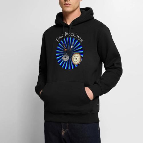 Time Machines Space Vortex - Men's Premium Hoodie