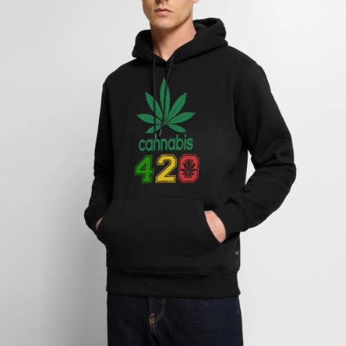 Light Hearted 420 Make It Legal Weed Marijuana - Men's Premium Hoodie