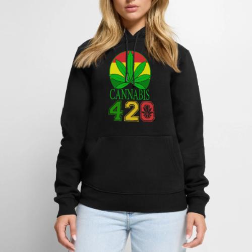 Teasing 420 Smokers Dream Weed Marijuana Design - Men's Premium Hoodie