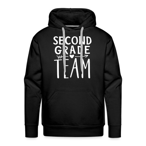 Second Grade Team Teacher T-Shirts - Men's Premium Hoodie