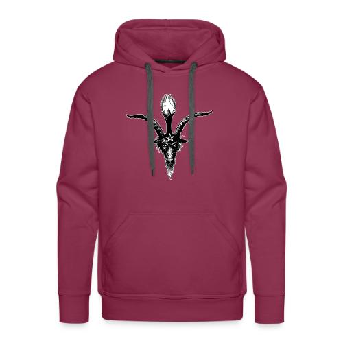 Eliphas Levi's Baphomet Head - Men's Premium Hoodie