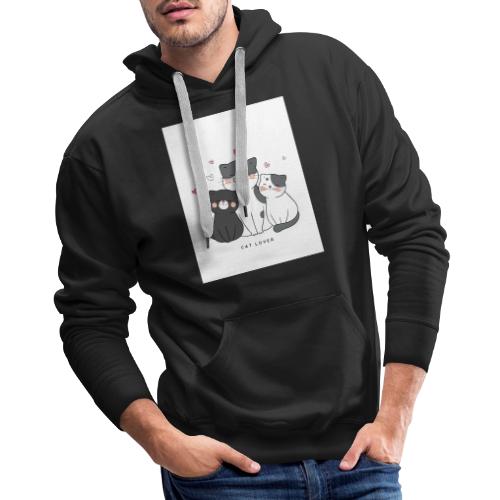 Cat Love - Men's Premium Hoodie