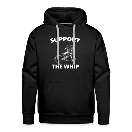 Support the Whip for light colored shirts - Men's Premium Hoodie