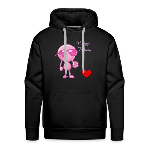 Smoon City_Viareggio Tuscany Pink - Men's Premium Hoodie