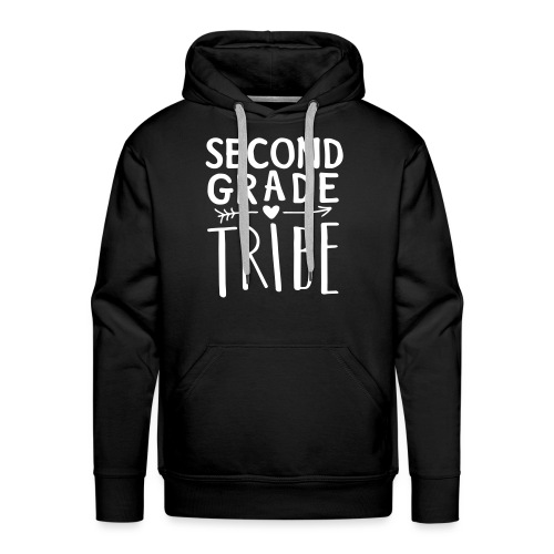 Second Grade Tribe Teacher Team T-shirts - Men's Premium Hoodie