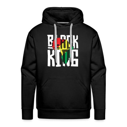 Black King T Shirt - Men's Premium Hoodie