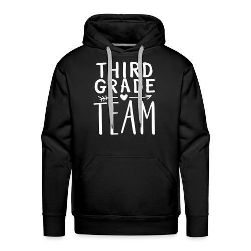 Third Grade Team Teacher T-Shirts - Men's Premium Hoodie
