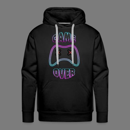 Game Over - Gamepad gamer gaming fun videogames - Men's Premium Hoodie